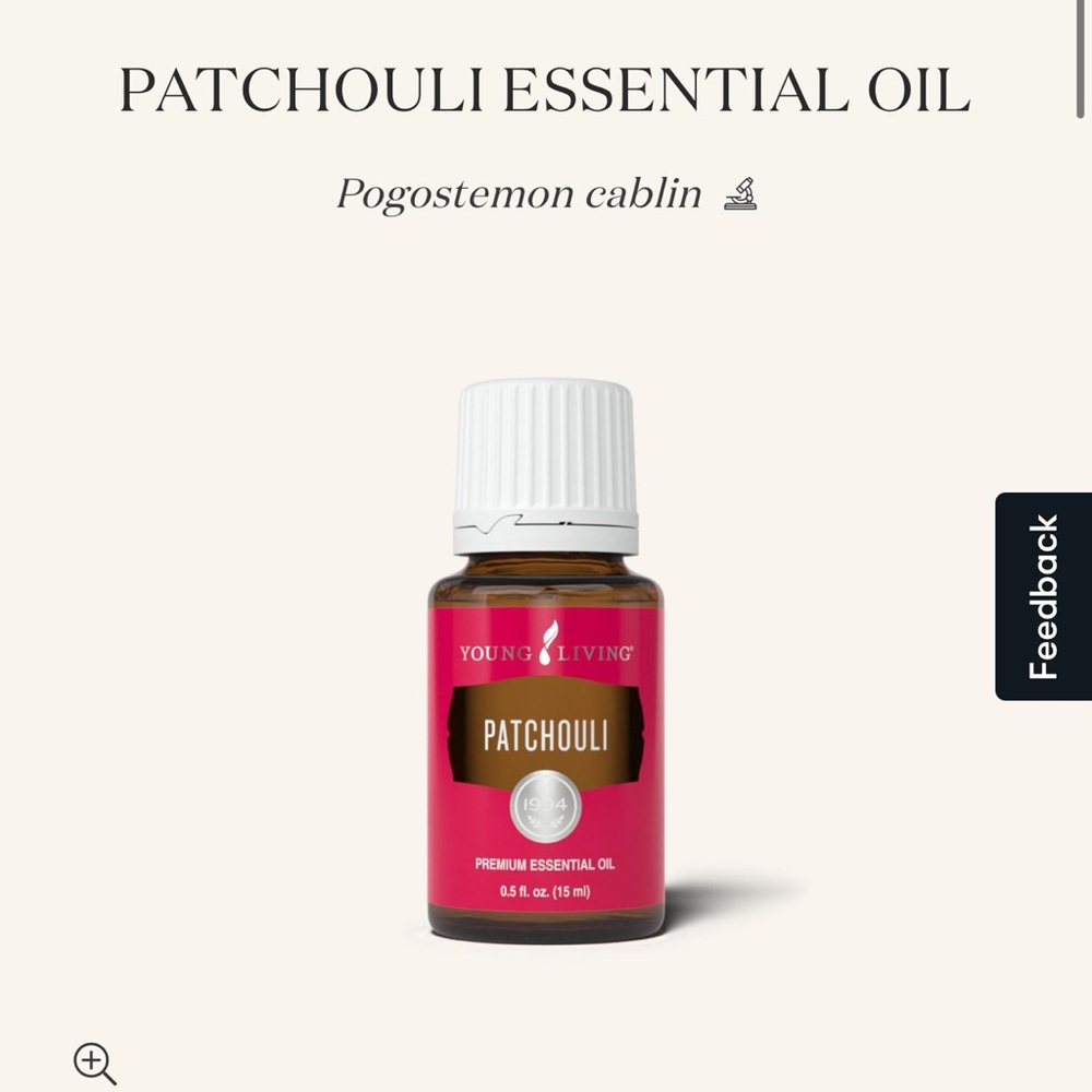 Young Living Patchouli Essential Oil
